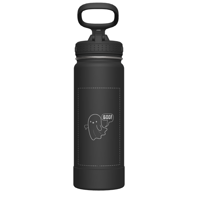 Actives Water Bottle With Straw Lid - customized