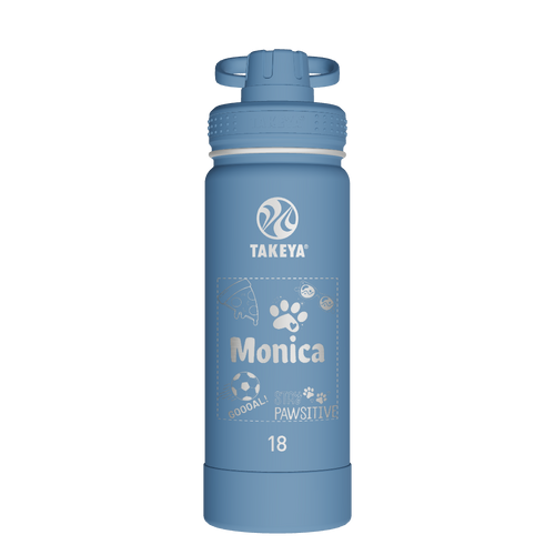 Actives Water Bottle With Spout Lid - customized