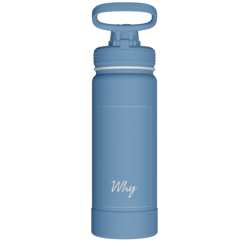 Actives Water Bottle With Spout Lid - customized