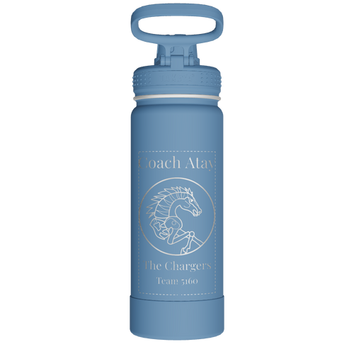 Actives Water Bottle With Spout Lid - customized