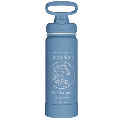Actives Water Bottle With Spout Lid - customized