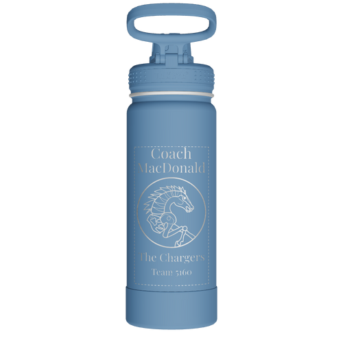 Actives Water Bottle With Spout Lid - customized