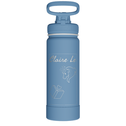 Actives Water Bottle With Spout Lid - customized