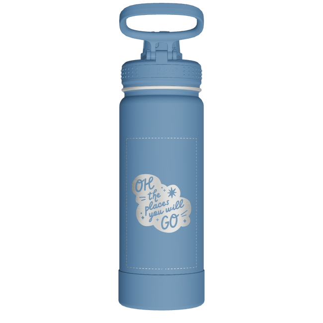 Actives Water Bottle With Spout Lid - customized