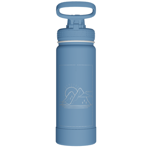 Actives Water Bottle With Spout Lid - customized