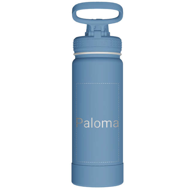 Actives Water Bottle With Spout Lid - customized
