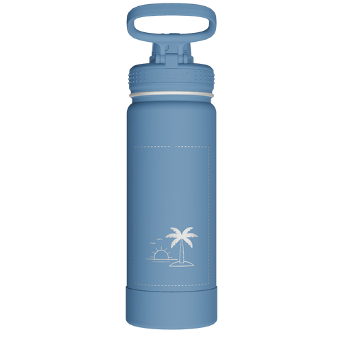 Actives Water Bottle With Spout Lid - customized