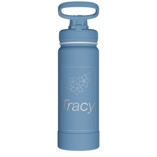 Actives Water Bottle With Spout Lid - customized