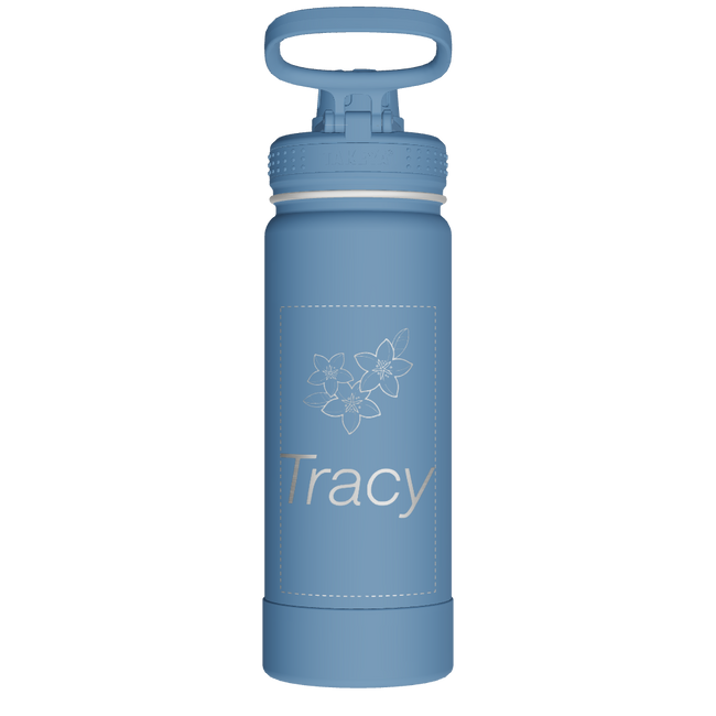 Actives Water Bottle With Spout Lid - customized