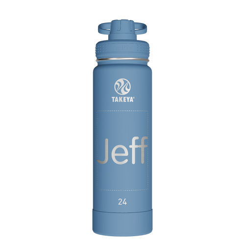 Actives Water Bottle With Spout Lid - customized