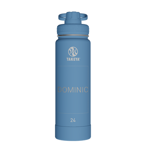 Actives Water Bottle With Spout Lid - customized