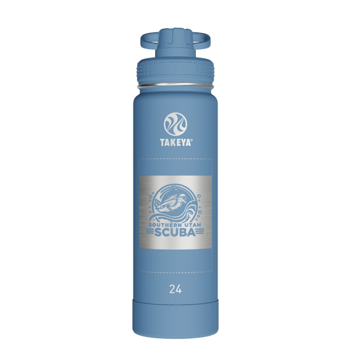 Actives Water Bottle With Spout Lid - customized