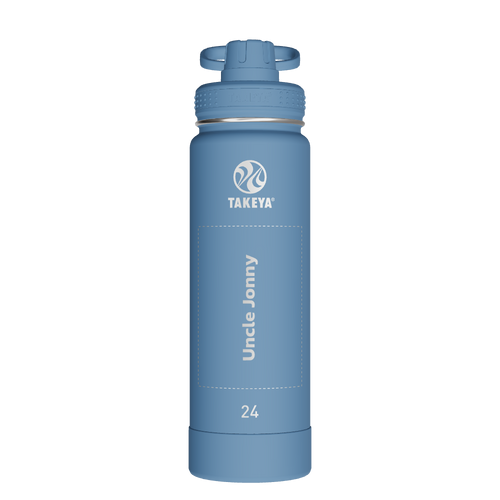 Actives Water Bottle With Spout Lid - customized