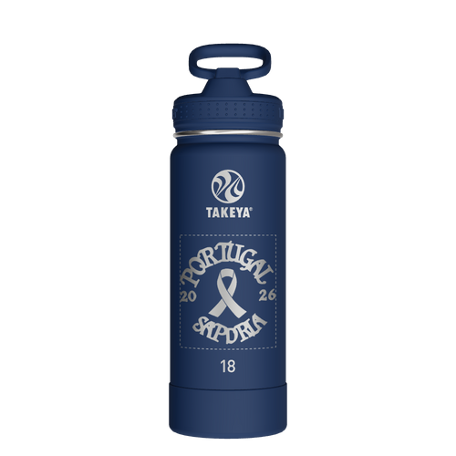 Actives Water Bottle With Straw Lid - customized
