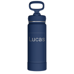 Actives Water Bottle With Straw Lid - customized