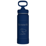 Actives Water Bottle With Straw Lid - customized
