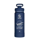 Actives Water Bottle With Straw Lid - customized