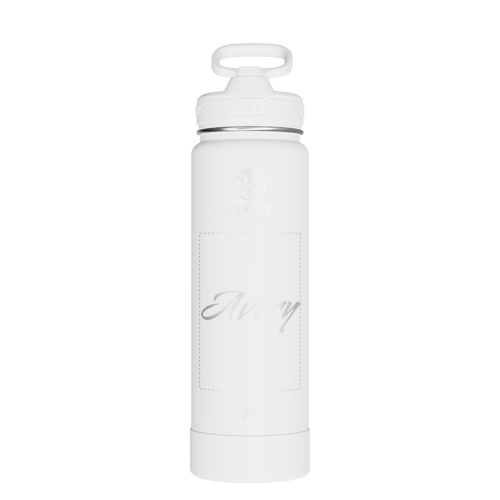 Actives Water Bottle With Straw Lid - customized