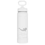 Actives Water Bottle With Straw Lid - customized