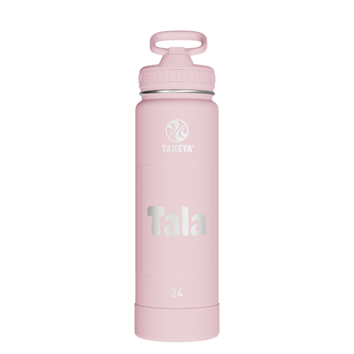 Actives Water Bottle With Straw Lid - customized