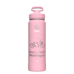 Actives Water Bottle With Straw Lid - customized