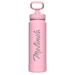 Actives Water Bottle With Straw Lid - customized