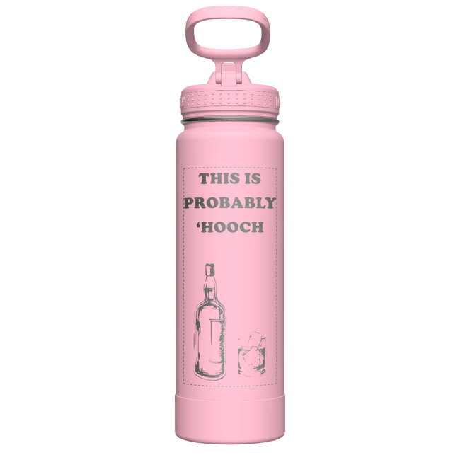 Actives Water Bottle With Straw Lid - customized