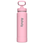 Actives Water Bottle With Straw Lid - customized