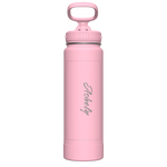 Actives Water Bottle With Straw Lid - customized