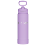 Actives Water Bottle With Straw Lid - customized