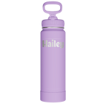 Actives Water Bottle With Straw Lid - customized