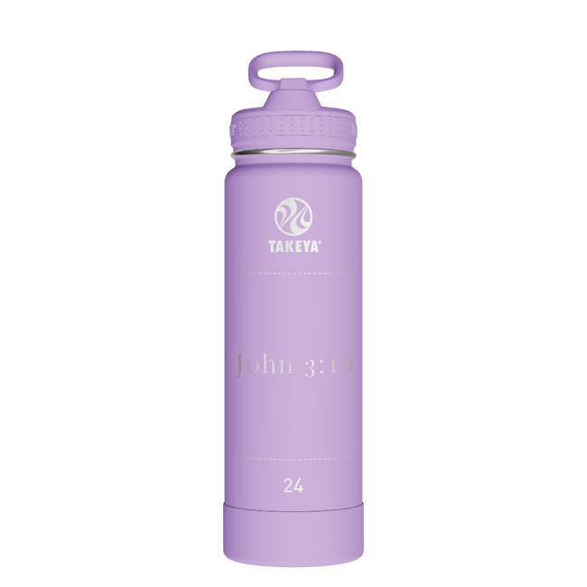 Actives Water Bottle With Straw Lid - customized