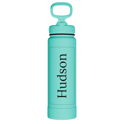 Actives Water Bottle With Straw Lid - customized