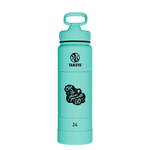 Actives Water Bottle With Straw Lid - customized