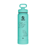 Actives Water Bottle With Straw Lid - customized