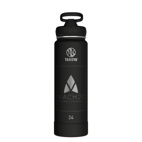 Actives Water Bottle With Straw Lid - customized