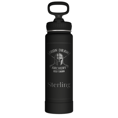 Actives Water Bottle With Straw Lid - customized