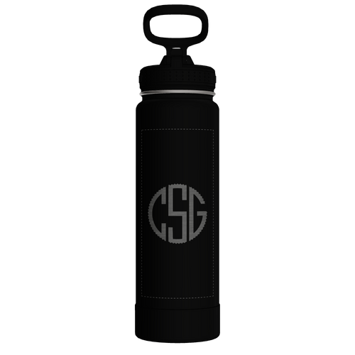 Actives Water Bottle With Straw Lid - customized