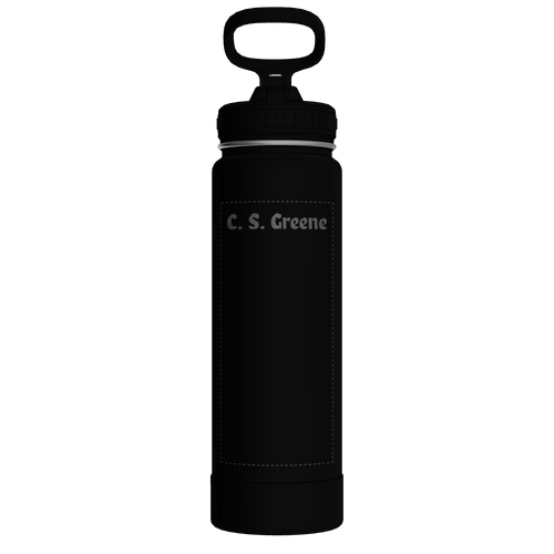 Actives Water Bottle With Straw Lid - customized