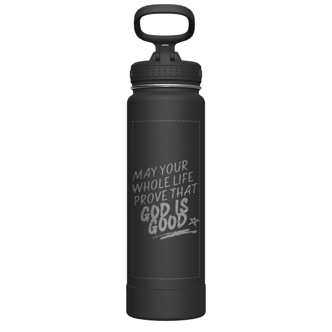 Actives Water Bottle With Straw Lid - customized