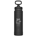 Actives Water Bottle With Straw Lid - customized