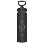 Actives Water Bottle With Straw Lid - customized