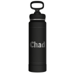 Actives Water Bottle With Straw Lid - customized