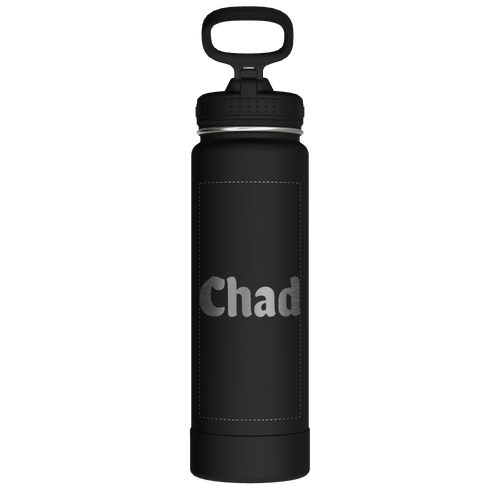 Actives Water Bottle With Straw Lid - customized