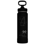 Actives Water Bottle With Straw Lid - customized