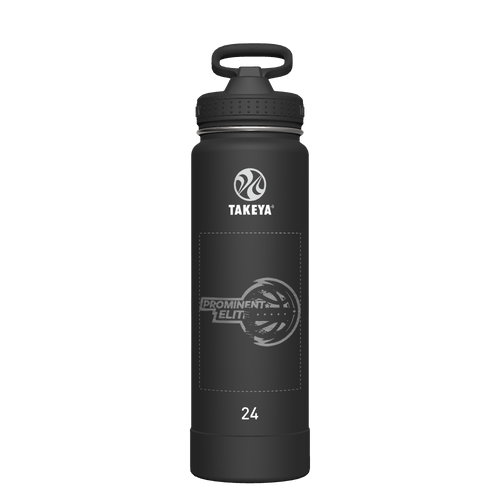 Actives Water Bottle With Straw Lid - customized
