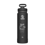 Actives Water Bottle With Straw Lid - customized