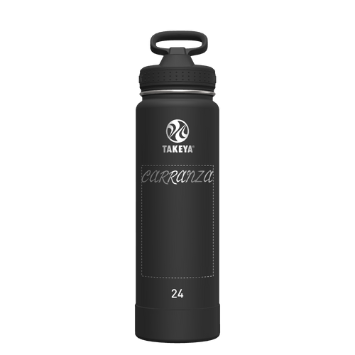 Actives Water Bottle With Straw Lid - customized