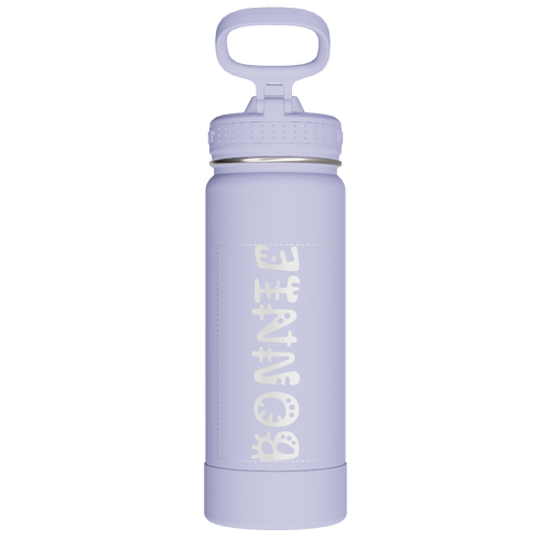 Actives Water Bottle With Straw Lid - customized