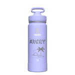 Actives Water Bottle With Straw Lid - customized